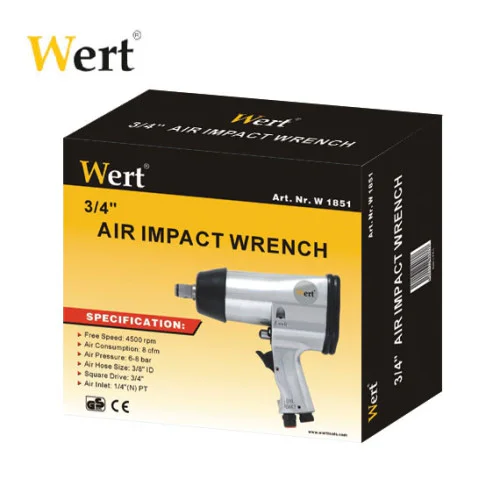 Пневматичен ударен гайковерт WERT W 1851
