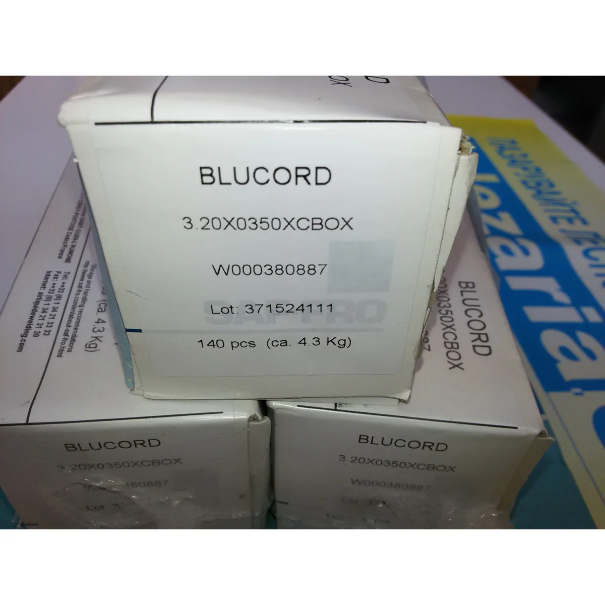 Рутилови електроди SAF-FRO Blucord 3.2 мм за електрожен