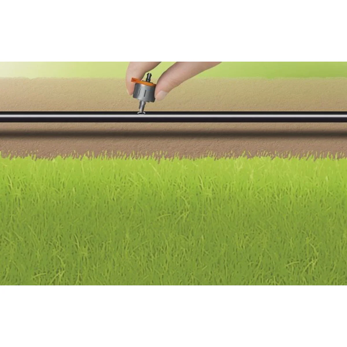 Комплект съединители за система Maxi Flow „Profi“, GARDENA 01505-23