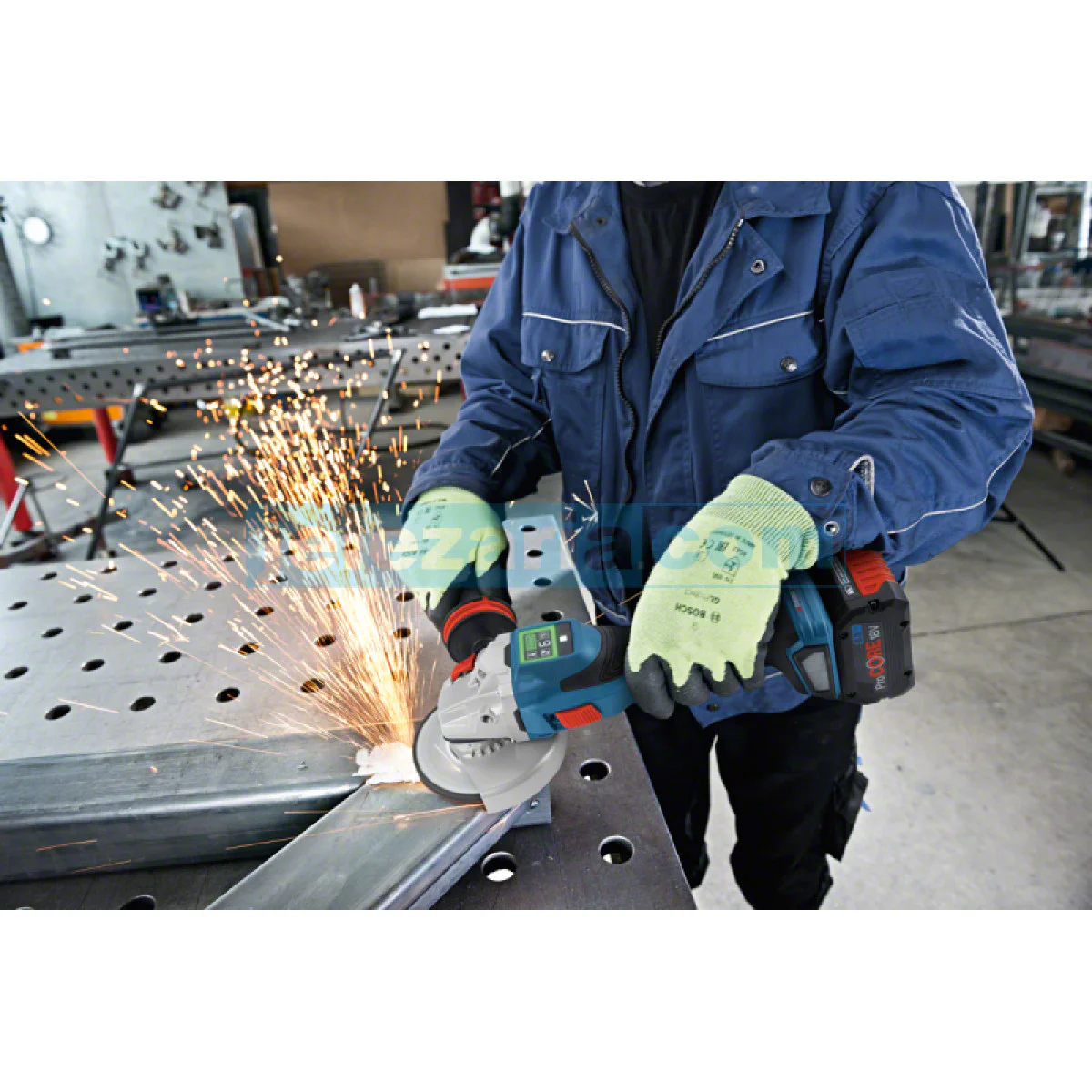 Акумулаторен  ъглошлайф BITURBO Bosch GWS 18V-15 SC 06019H6101