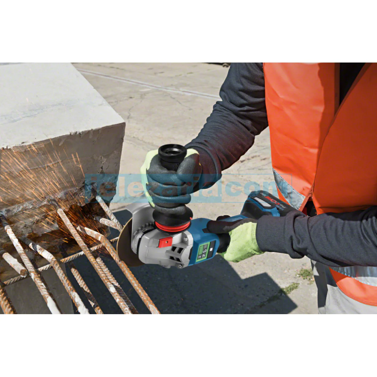 Акумулаторен  ъглошлайф BITURBO Bosch GWS 18V-15 SC 06019H6101