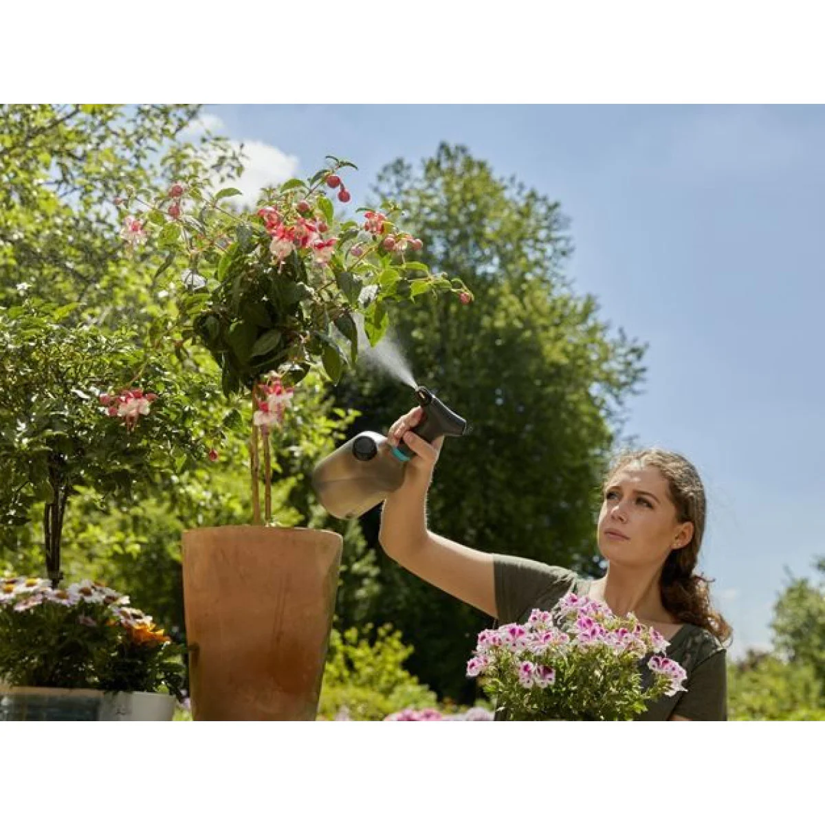 Батерийна пръскачка 1L, GARDENA EasyPump 11114-20 Батерийна пръскачка 1L, GARDENA EasyPump 11114-20
