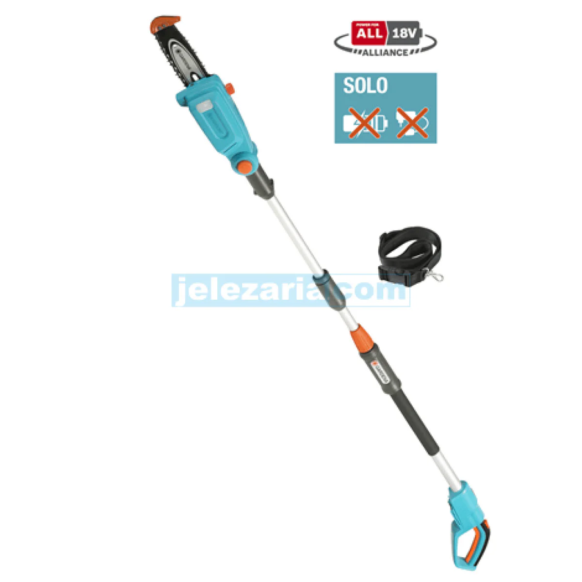 Акумулаторна телескопична резачка GARDENA TCS 20 / 18V P4A - без батерия 14770-55 Акумулаторна телескопична резачка GARDENA TCS 20 / 18V P4A - без батерия 14770-55