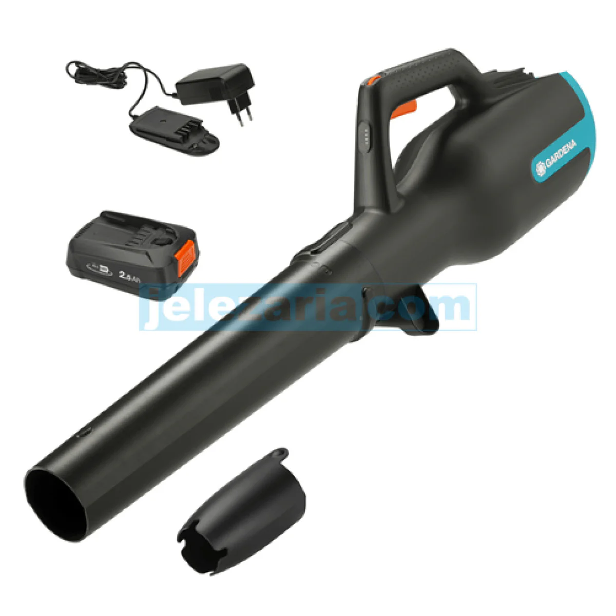 Акумулаторна метла (Li-Ion) GARDENA ACCUJET Li-18, 1 х 2,5 Ah 18V 14890-20 Акумулаторна метла (Li-Ion) GARDENA ACCUJET Li-18, 1 х 2,5 Ah 18V 14890-20