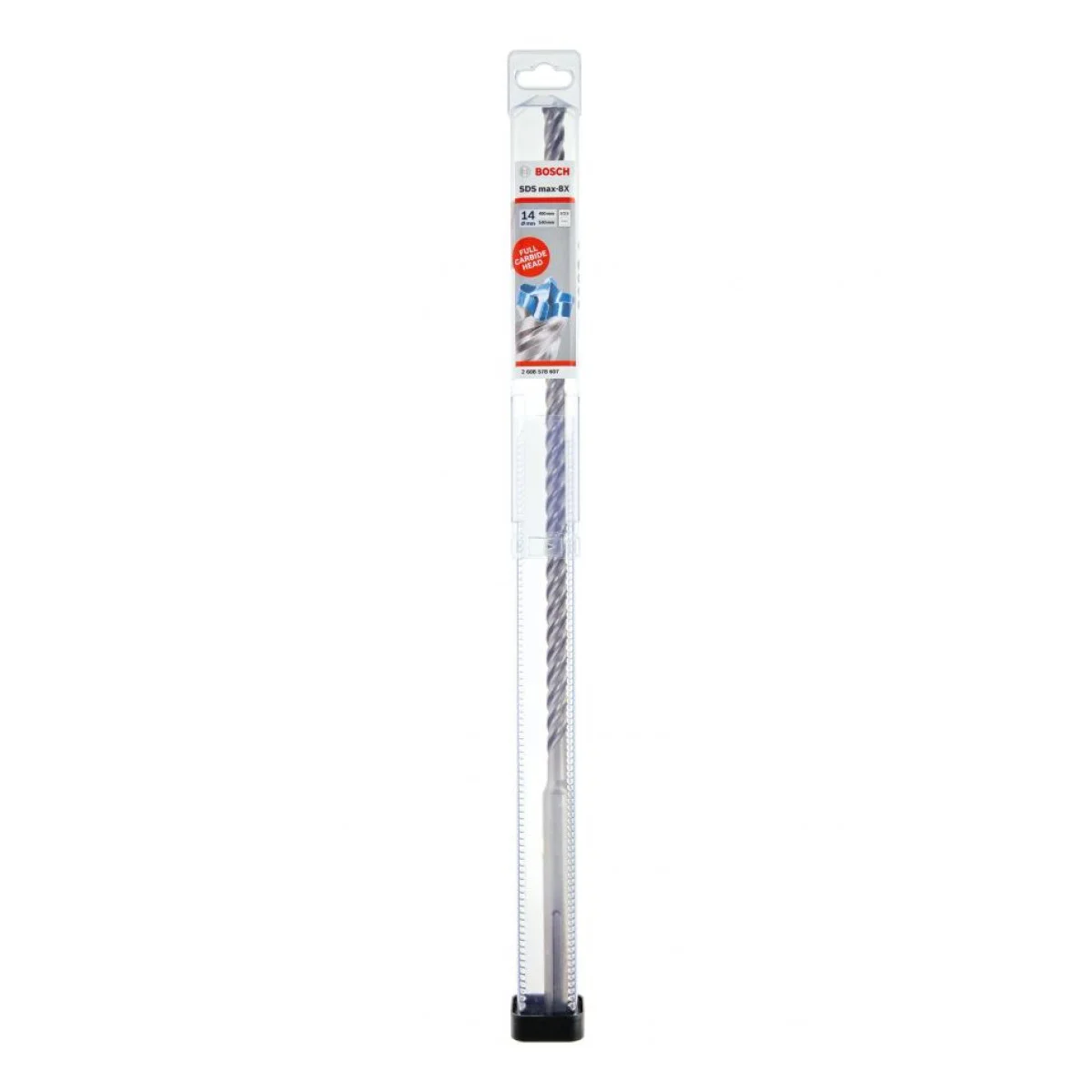 Свредло за перфоратор Bosch SDS max-8X, 14 x 400 x 540 mm 2608578607