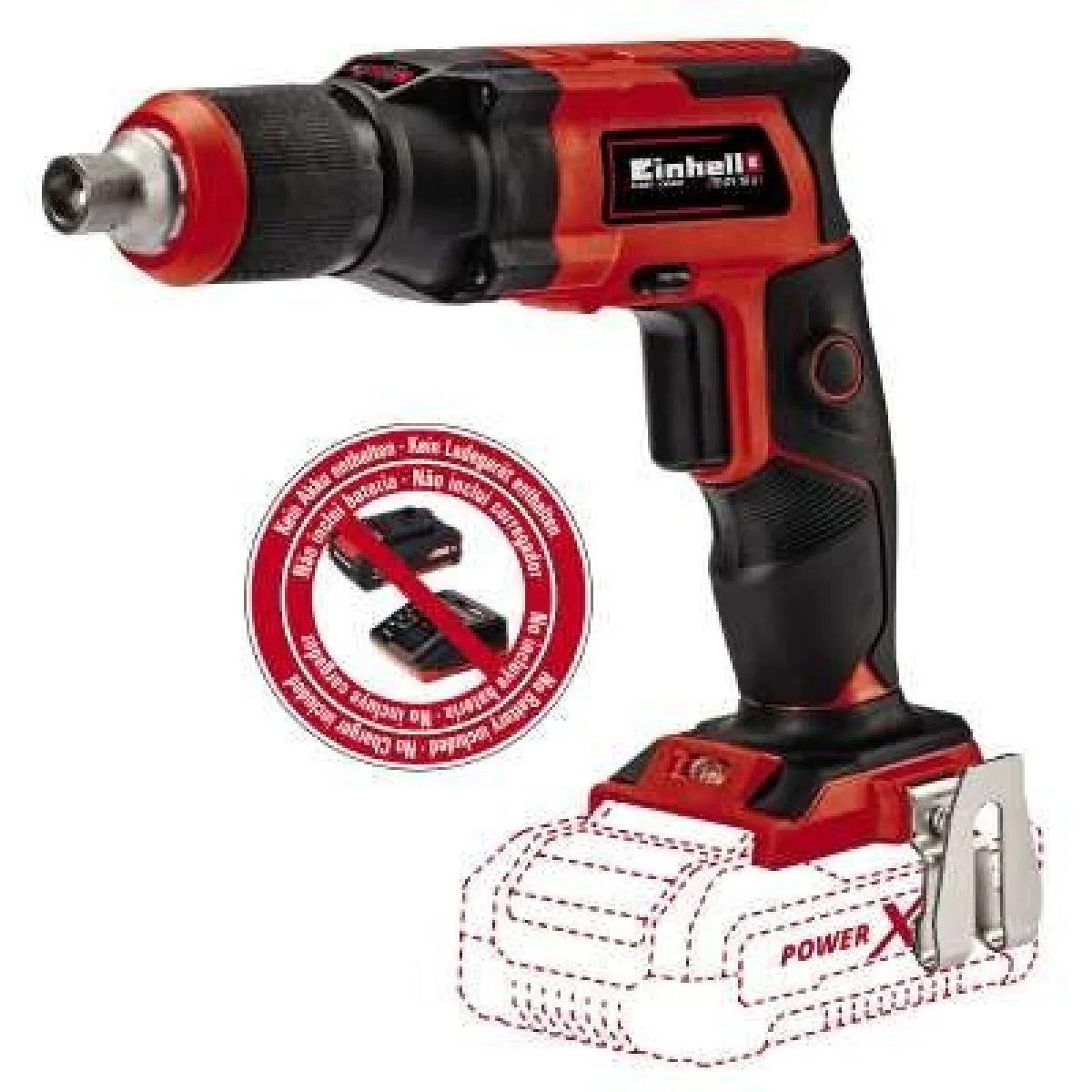 Акумулаторен винтоверт EINHELL TE-DY 18 LI POWER X-CHANGE / 18 V без батерия 1/4 4259980 Акумулаторен винтоверт EINHELL TE-DY 18 LI POWER X-CHANGE / 18 V без батерия 1/4 4259980