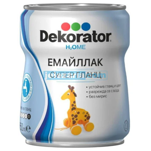 Декоратор емайллак супергланц водоразредим ЖЪЛТ - 0,65мл