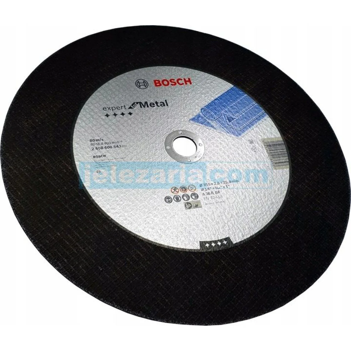 Диск за рязане на метал Bosch Expert for Metal 355х25х2.8 2608600543