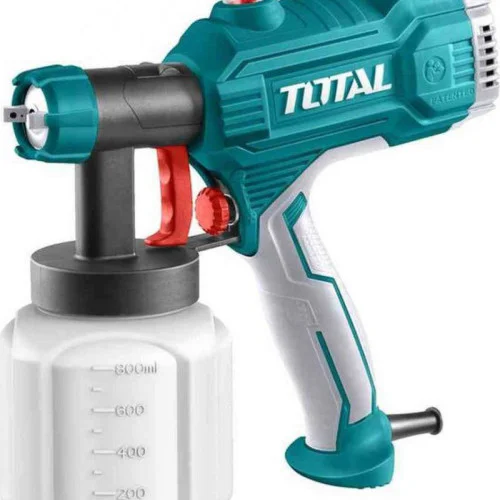 Електрически пистолет за боядисване TOTAL Industrial, 450 W, 0.38 L/min Електрически пистолет за боядисване TOTAL Industrial, 450 W, 0.38 L/min