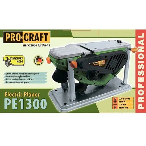 Електрическо ренде PROCRAFT PE1300, 1300 W, 110 мм