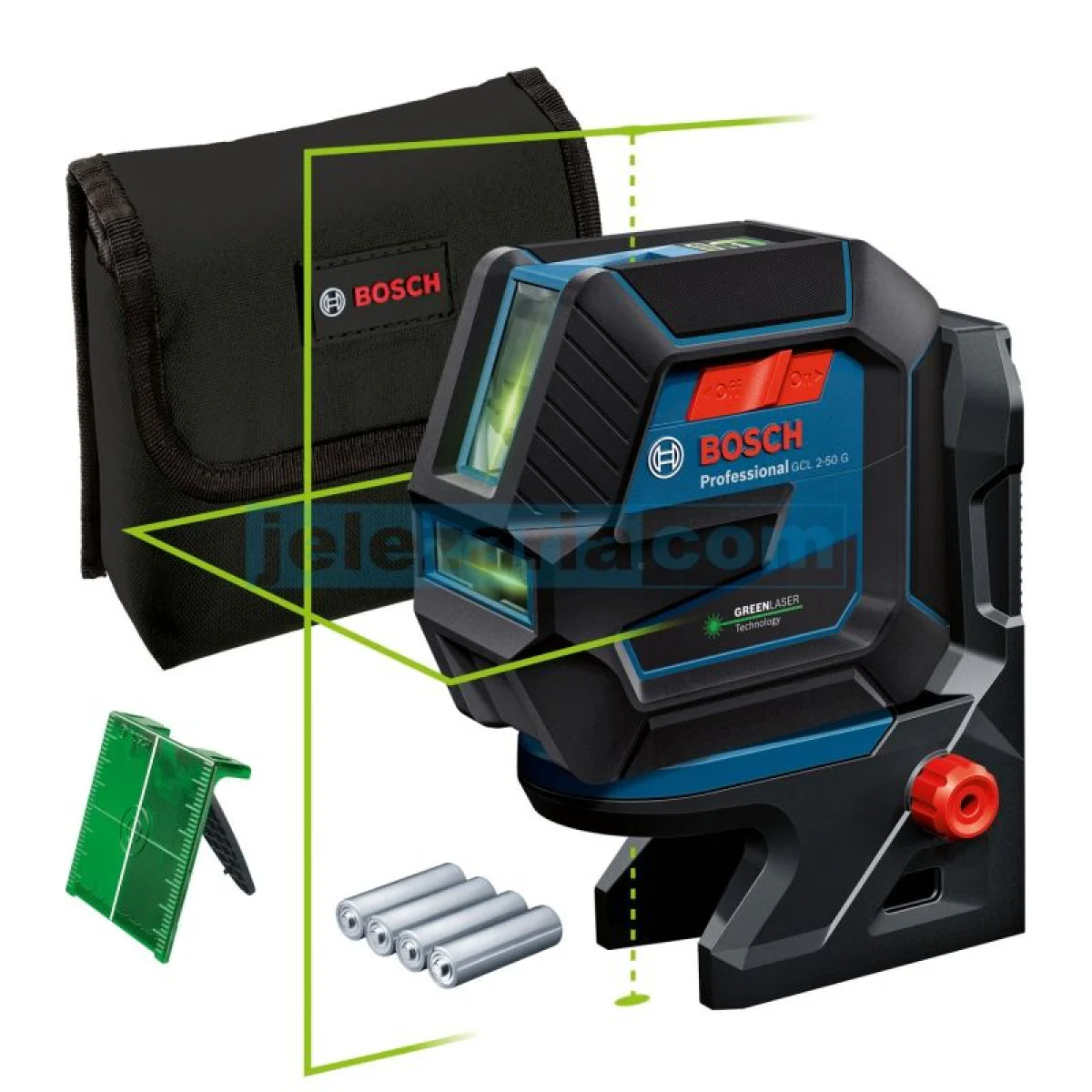 Комбиниран лазер Bosch GCL 2-50 G 0601066M00 Комбиниран лазер Bosch GCL 2-50 G 0601066M00