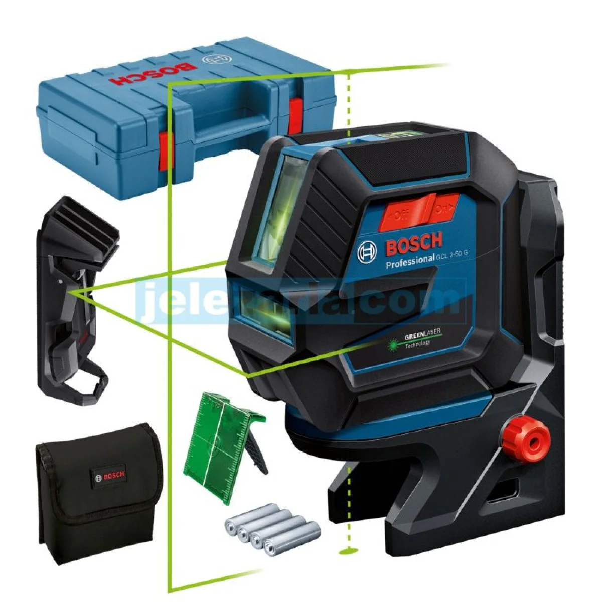 Комбиниран лазер Bosch GCL 2-50 G 0601066M02 Комбиниран лазер Bosch GCL 2-50 G 0601066M02