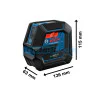 Комбиниран лазер Bosch GCL 2-50 G 0601066M00 Комбиниран лазер Bosch GCL 2-50 G 0601066M00