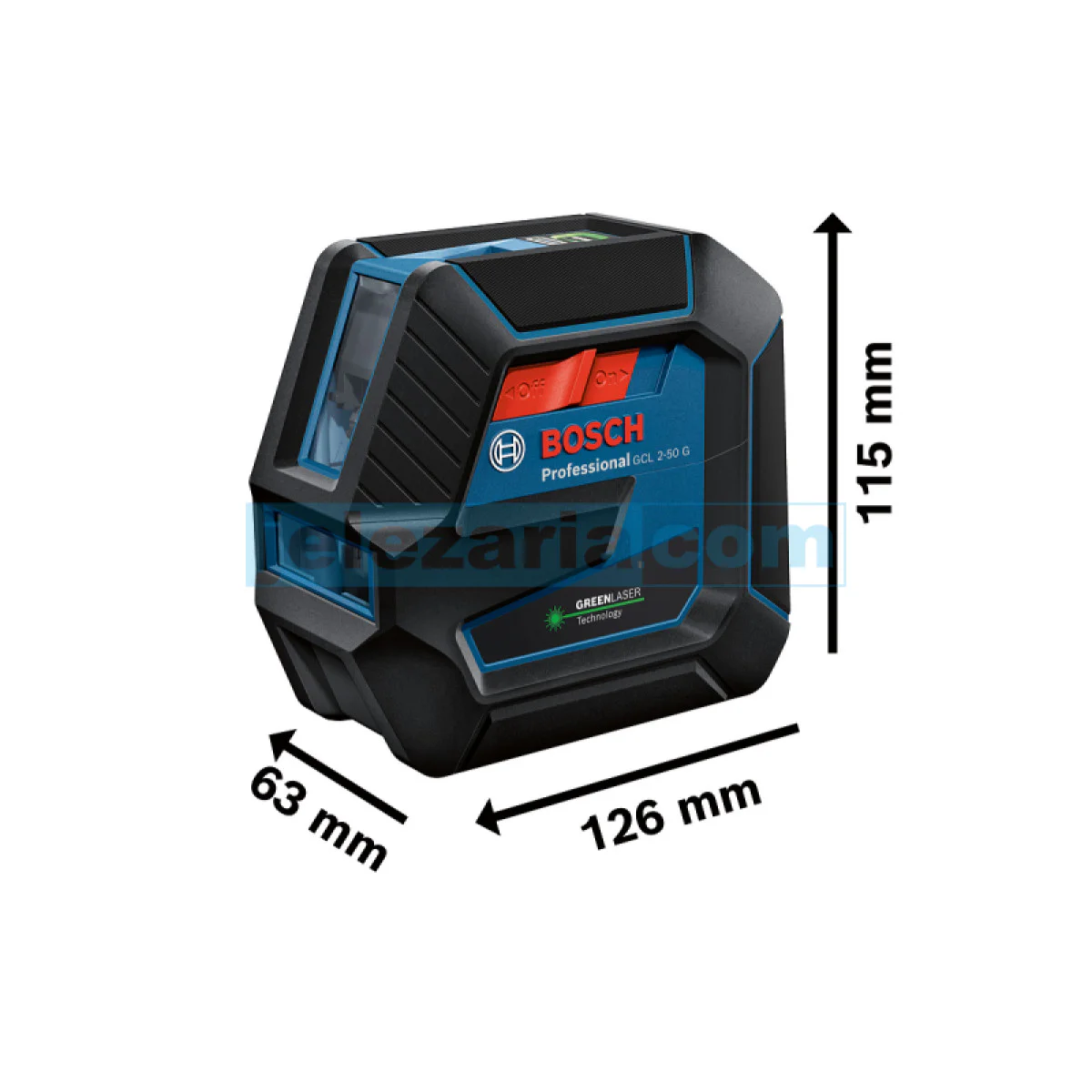 Комбиниран лазер Bosch GCL 2-50 G 0601066M00 Комбиниран лазер Bosch GCL 2-50 G 0601066M00