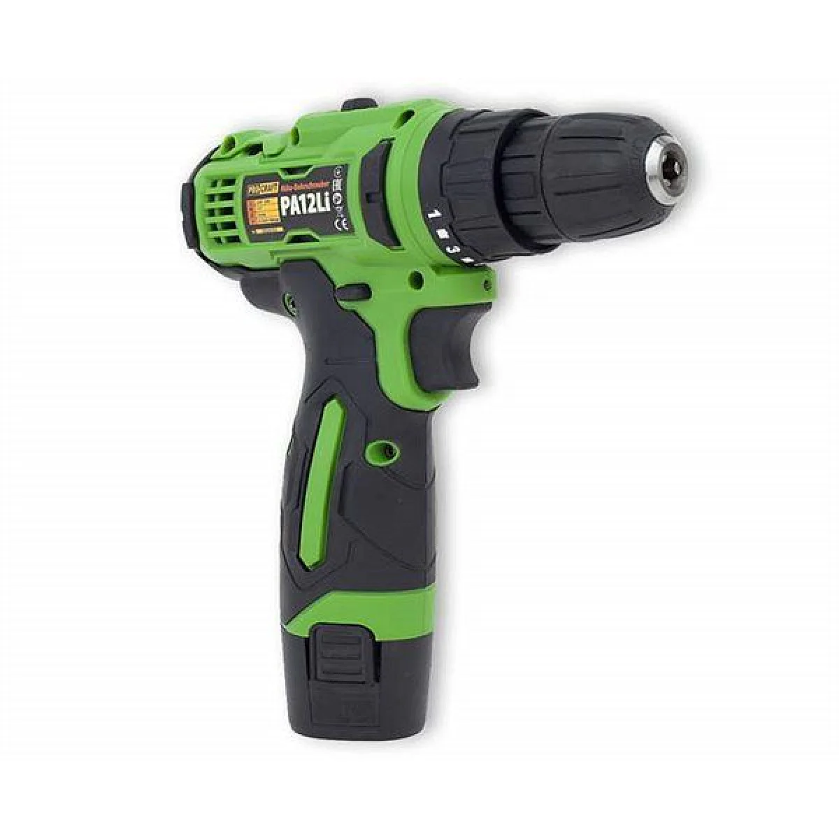 Акумулаторен винтоверт PROCRAFT PA12Li, 2 батерии 12V, 1.5Ah, 1200 об/мин, 2 работни скорости PA12Li