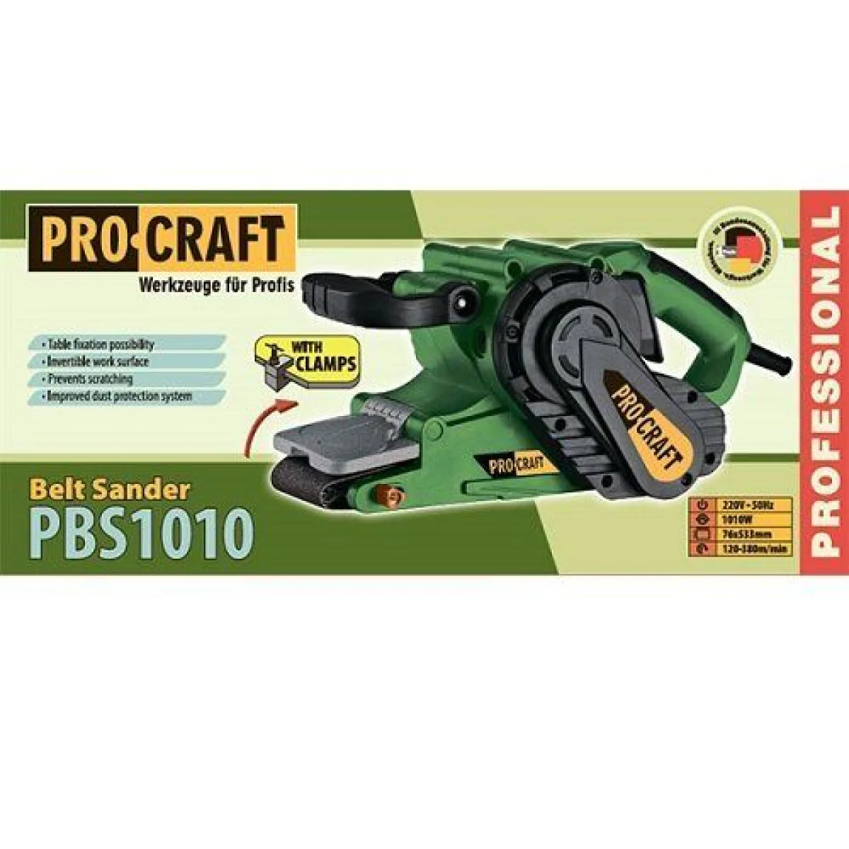 Лентов шлайф PROCRAFT PBS1010 PBS1010