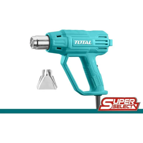 Пистолет за горещ въздух TOTAL Industrial, 2000 W, 550 °C