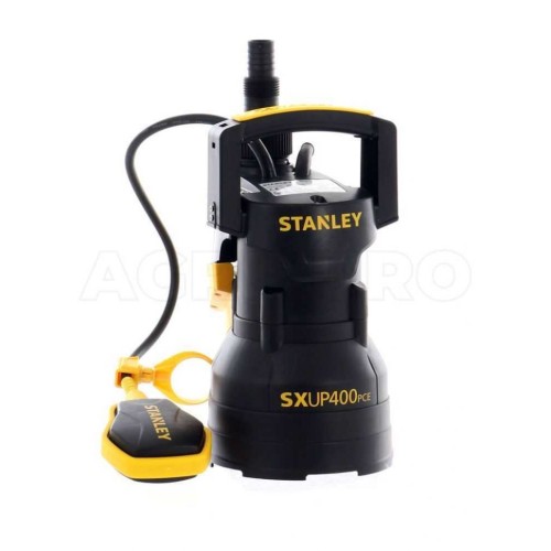 Потопяема дренажна помпа за чиста или леко замърсена вода Stanley SXUP400PCE