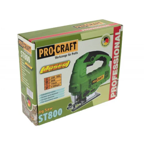 Прободен трион PROCRAFT ST800, 800 W, 800-3000 об/мин.