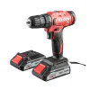 Акумулаторен винтоверт RAIDER RDP-SPCD20, R20, 44 Nm, с 2 батерии х 20 V, 2 Ah, зарядно и куфар