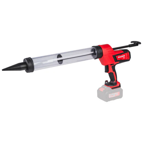 Акумулаторен пистолет за силикон Raider RDP-CCG20 600ml, 4500N, R20, без батерия и зарядно