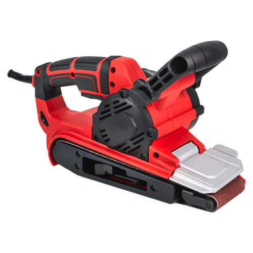 Лентов шлайф Raider RD-BS12, 900W, 75х533mm, регулиране на оборотите, стяги 