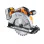 Акумулаторен ръчен циркуляр Baukraft BK-CSL02, 180 мм, с батерия 1 бр. 18 V, 4 Ah и зарядно