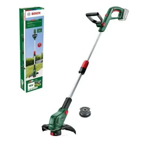 Акумулаторен тример за трева Bosch UniversalGrassCut 18V-26-500, 18 V, 26 см, без батерия и зарядно, с резервна корда