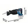 Акумулаторен саблен трион Bosch GSA 185-LI без батерия 06016C0020 Акумулаторен саблен трион Bosch GSA 185-LI без батерия 06016C0020