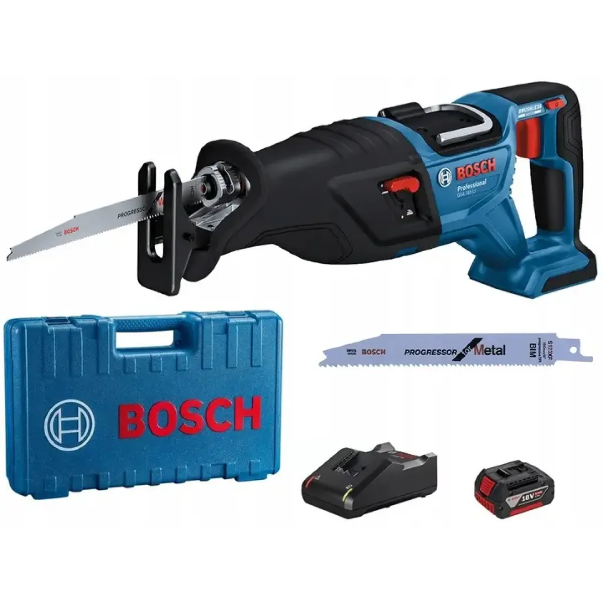 Акумулаторен саблен трион Bosch GSA 185-LI, 1 x 5,0 Ah 18 V куфар 06016C0021 Акумулаторен саблен трион Bosch GSA 185-LI, 1 x 5,0 Ah 18 V куфар 06016C0021