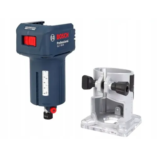 Оберфреза Bosch GLF 18V-8, цанга ¼", 6, 8 мм,