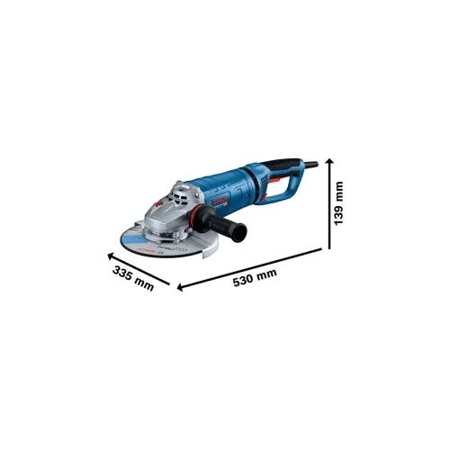 Ъглошлайф BOSCH GWS 27-230 JR, 2700 W, 230 мм 