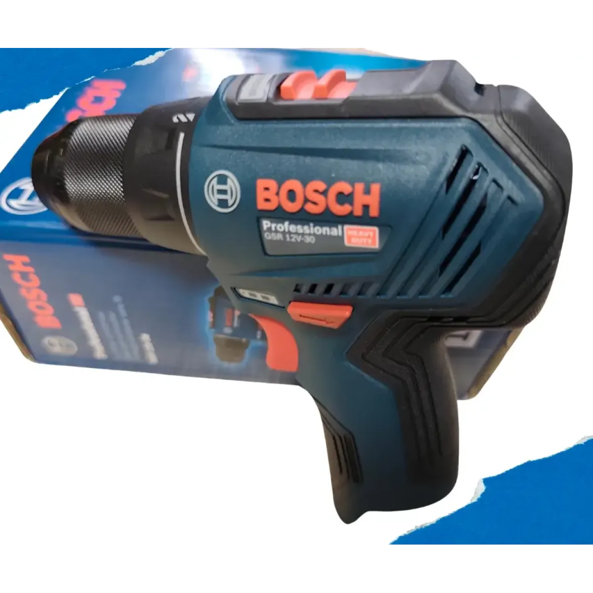 Акумулаторен винтоверт, Bosch GSR 12V-30 - соло машина 06019G9002