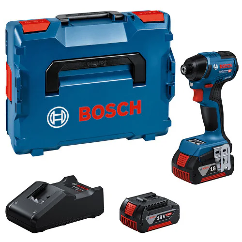 Акумулаторен ударен гайковерт Bosch GDR 18V-220 C, 220 Nm, 2 бр батерия GBA 18V 5.0Ah, в L-BOXX 136, Bluetooth Low Energy модул GCY 42 Акумулаторен ударен гайковерт Bosch GDR 18V-220 C, 220 Nm, 2 бр батерия GBA 18V 5.0Ah, в L-BOXX 136, Bluetooth Low Energy модул GCY 42