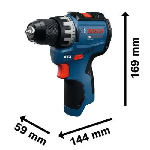 Акумулаторен винтоверт Bosch GSR12V-31, 12V, 31Nm, без батерия и зарядно устройство