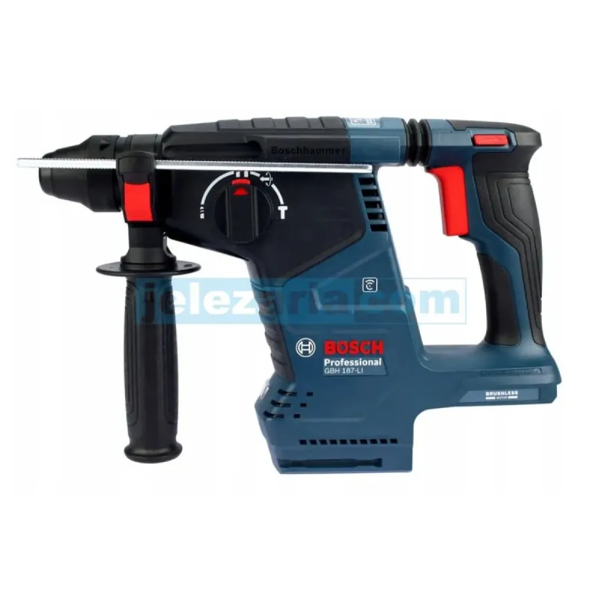 Акумулаторен перфоратор Bosch GBH 187-LI 2,4 J без батерия 0611923020