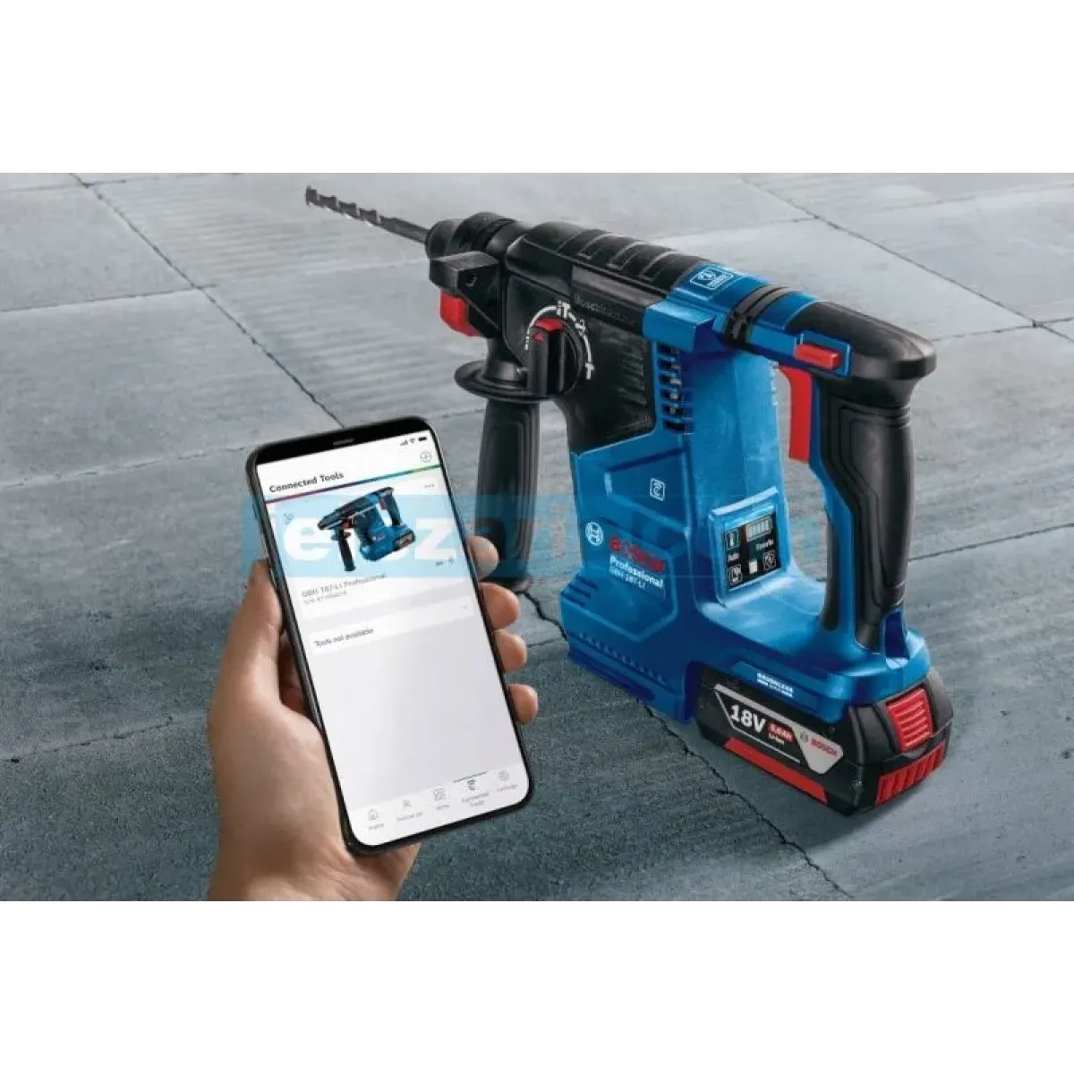 Акумулаторен перфоратор Bosch GBH 187-LI 2,4 J без батерия 0611923020