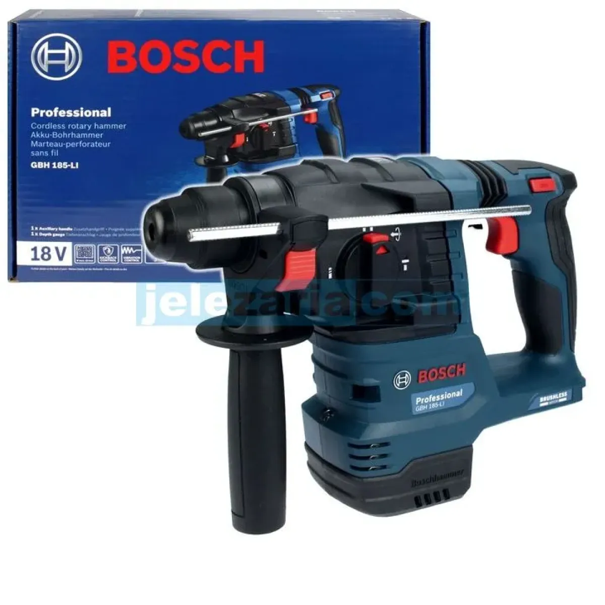 Акумулаторен перфоратор Bosch GBH 185-LI - без батерия и зарядно 0611924020
