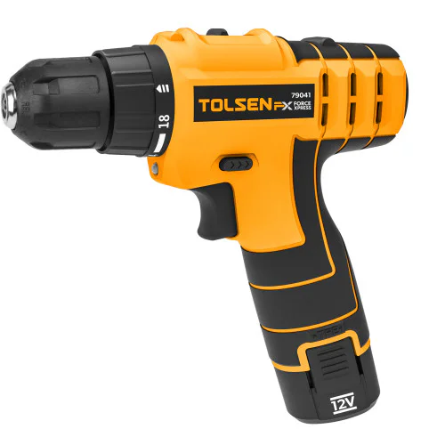 Акумулаторен винтоверт Tolsen 12V, 28 Nm, 1 батерия 1.5Ah, зарядно