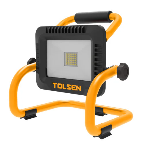 Акумулаторна LED лампа със стойка Tolsen 20V, 20W, 2000 lm, без батерия