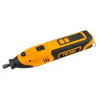 Акумулаторен мини прав шлайф Tolsen 12V, 2.0Ah, 44 консуматива