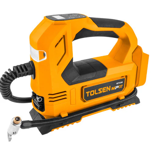 Акумулаторен компресор Tolsen 20V, 8.2 bar, без батерия