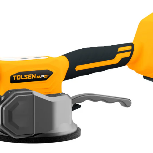 Акумулаторен вибриращ инструмент за плочки Tolsen 20V, 1 батерия 2.0Ah, зарядно, куфар
