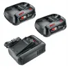 Стартов комплект Bosch 2 батерии 18 V, 2,5 Ah + зарядно AL 18V-44