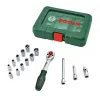 Комплект Bosch ¼ тресчотка и вложки, 14 части 1600A02BY0