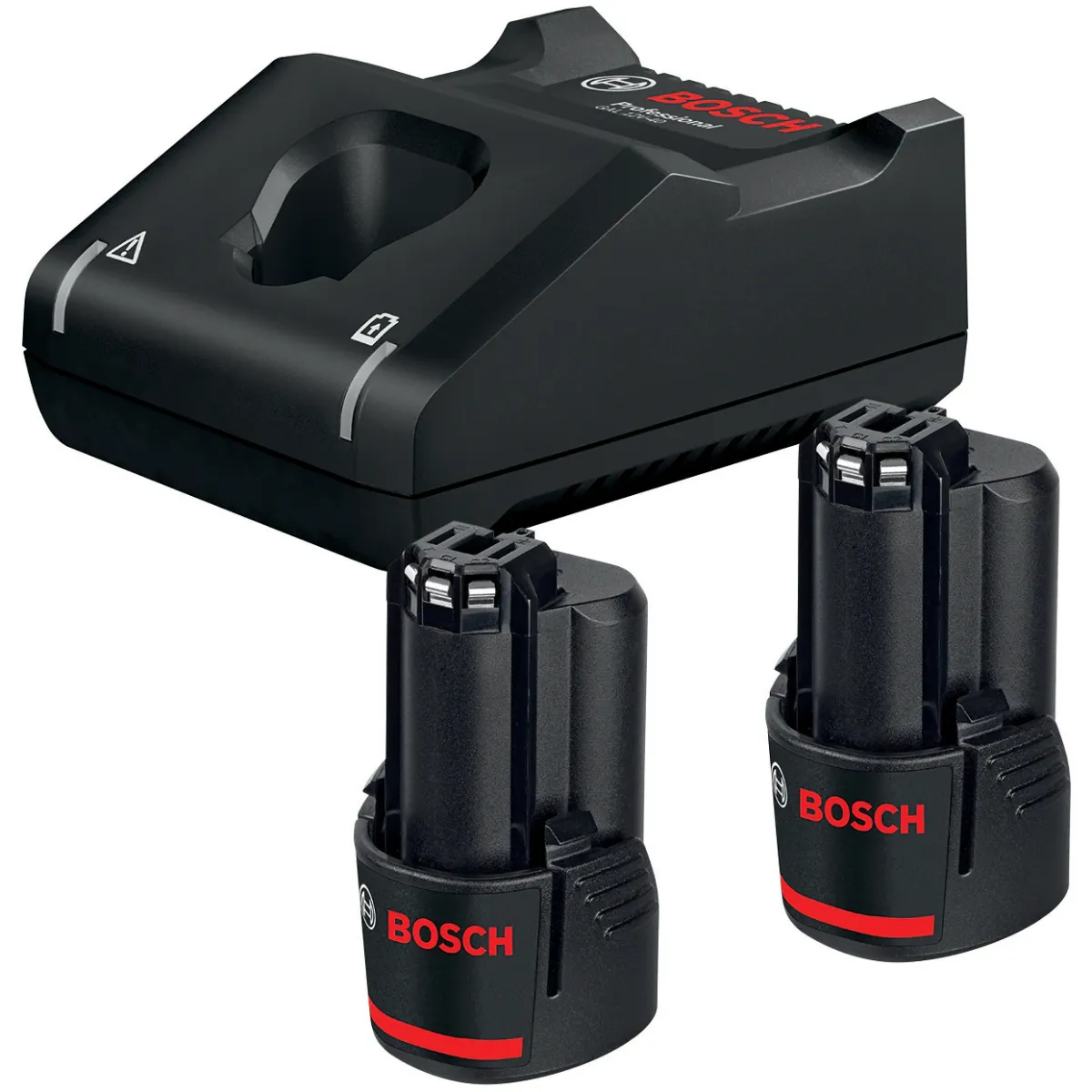 Стартов комплект 2 батерии Bosch GBA 12V 3.0Ah + зарядно GAL 12V-40 1600A019RD