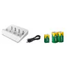 Зарядно устройство Bosch за батерии тип D и 9V