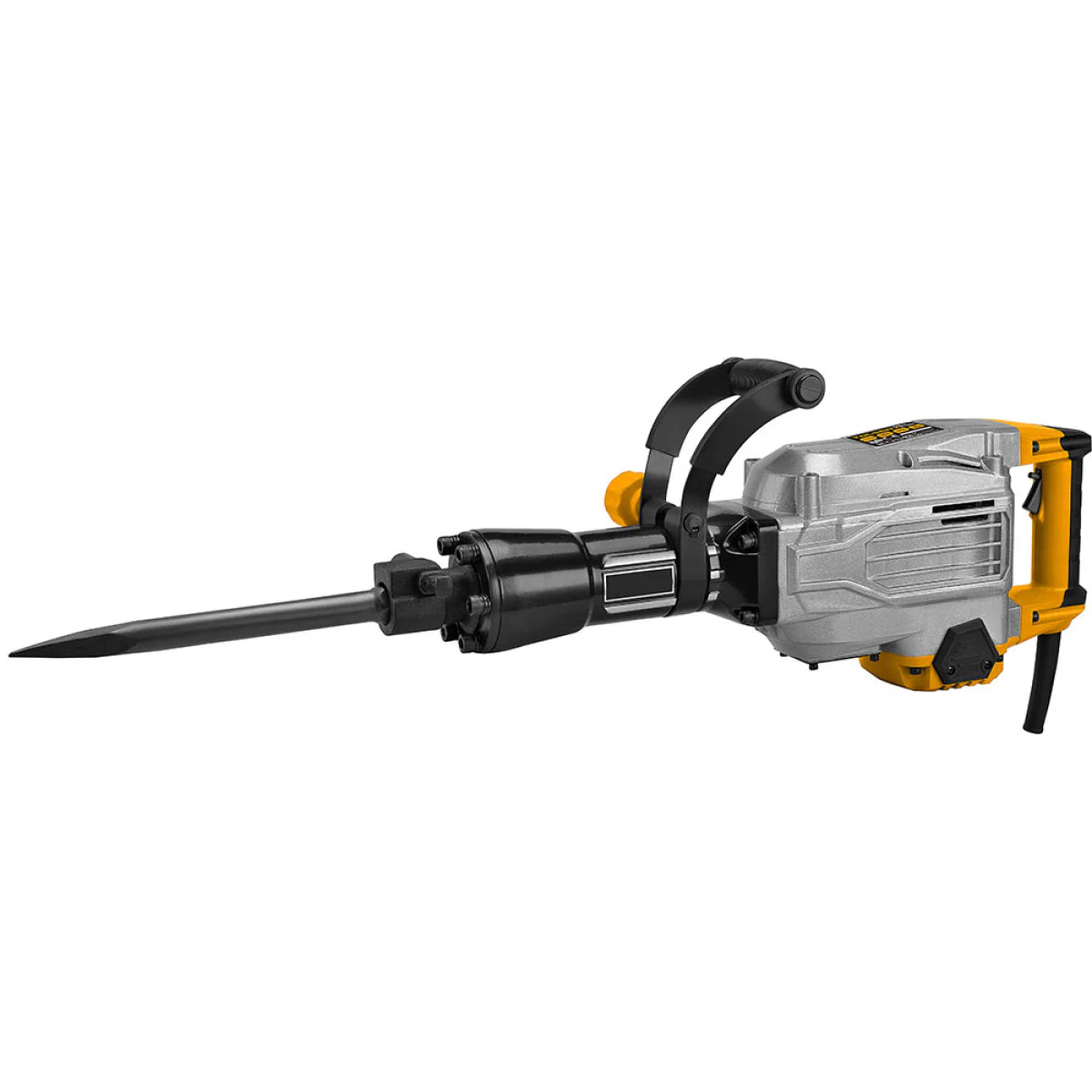 Къртач Tolsen 1600W, 60J, шестостен 30 мм, шило и длето, куфар