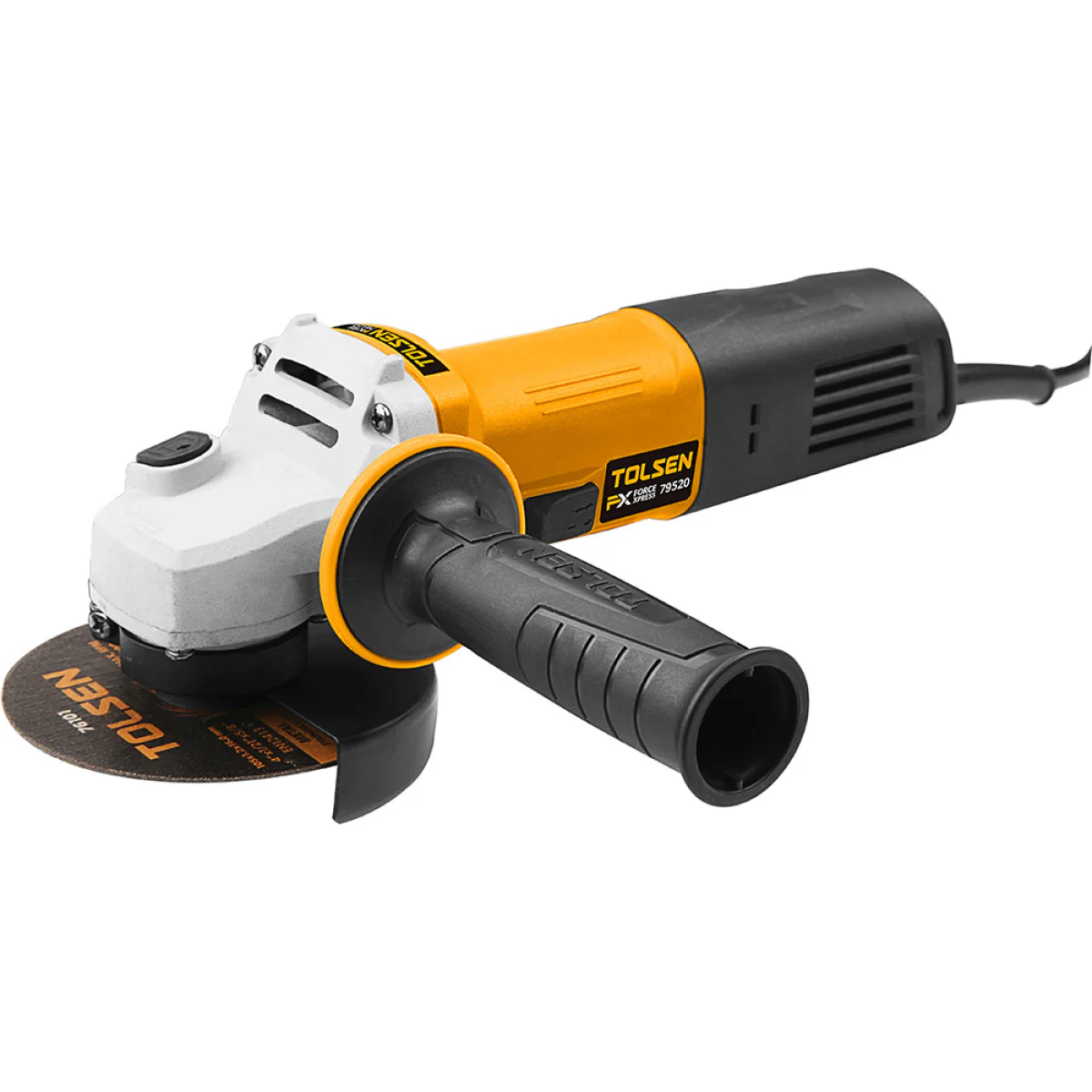 Ъглошлайф Tolsen 850W, Ø115 мм 79520