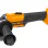 Акумулаторен ъглошлайф Tolsen 20V, Ø115 мм, без батерия